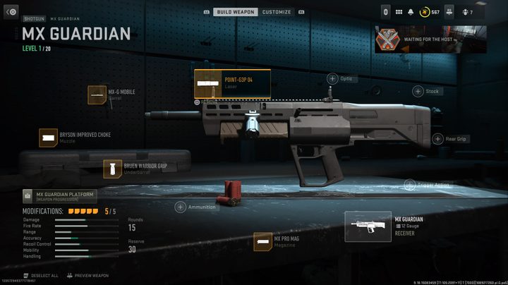 The MX Guardian in Warzone.
