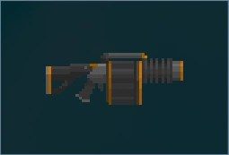 A grenade launcher in Dave the Diver.
