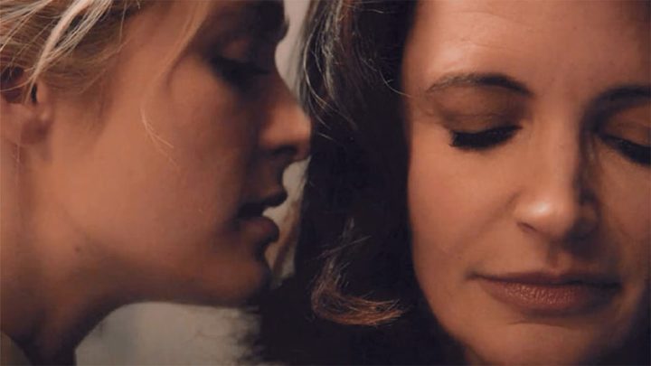 Greer Grammer and Kristin Davis in Deadly Illusions.
