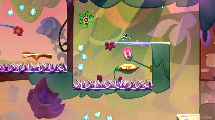 Players find a collectible in Disney Illusion Island.