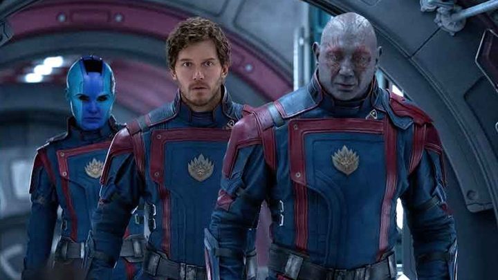 The cast of Guardians of the Galaxy Vol. 3,