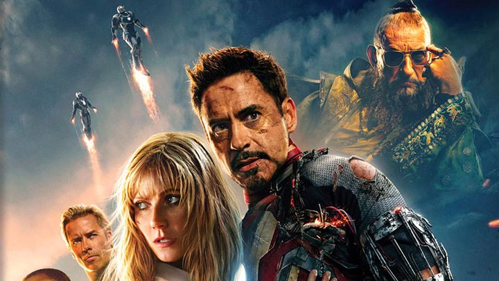 The official cast poster for Iron Man 3.