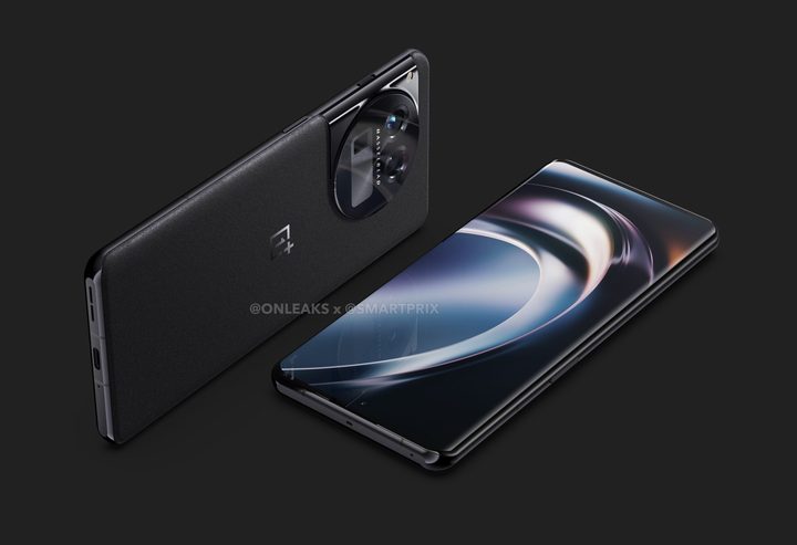 display and rear profile of OnePlus 12