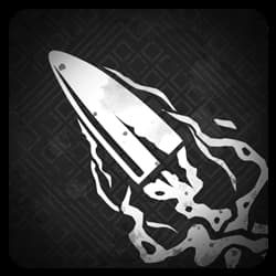 A bullet with a toxic aura in Remnant 2.