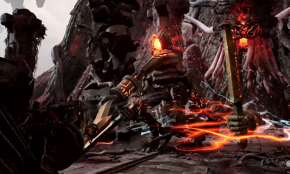 Remnant II Many Faces boss fight.