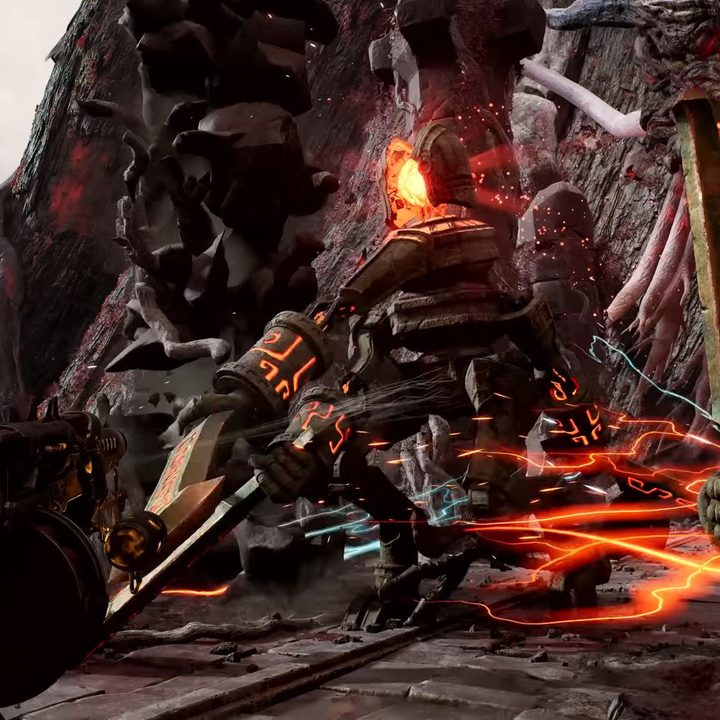 Remnant II Many Faces boss fight.