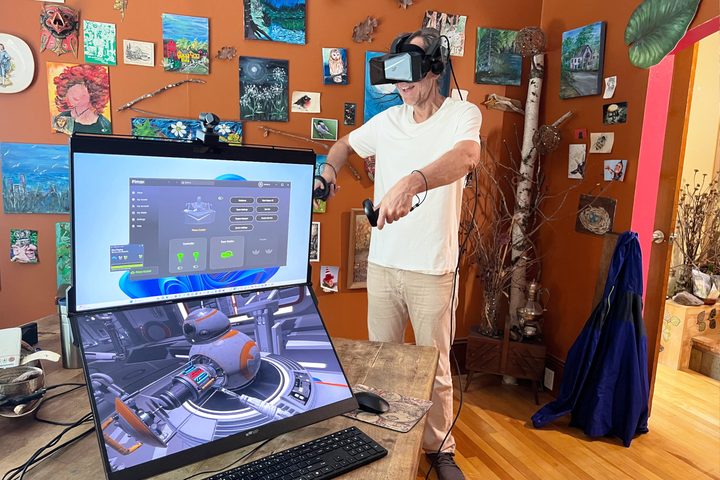 SteamVR games are available now with Pimax standalone games planned.