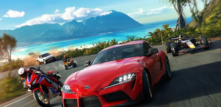 Multiple vehicles race in The Crew Motorfest