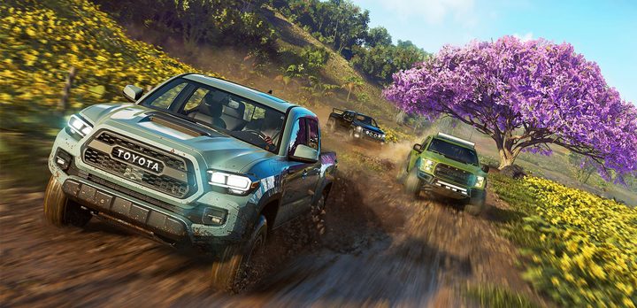 An offroad race in The Crew Motorfest