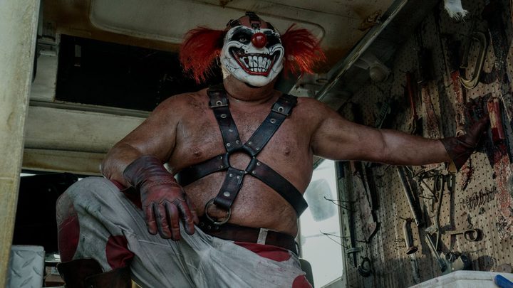 Samoa Joe as Sweet Tooth in Twisted Metal.