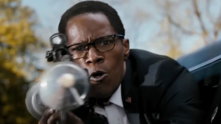 Jamie Foxx in White House Down.