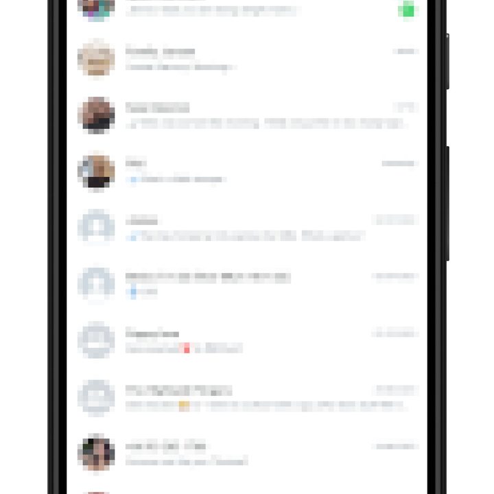 Adding a new contact to WhatsApp, t he Chat button is highlighted.