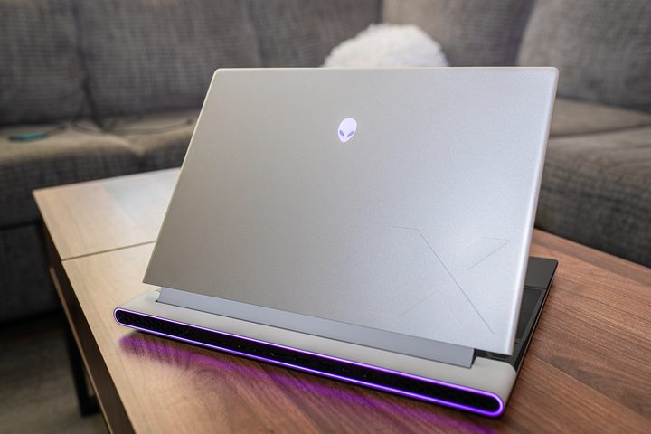 The back of the Alienware x16.