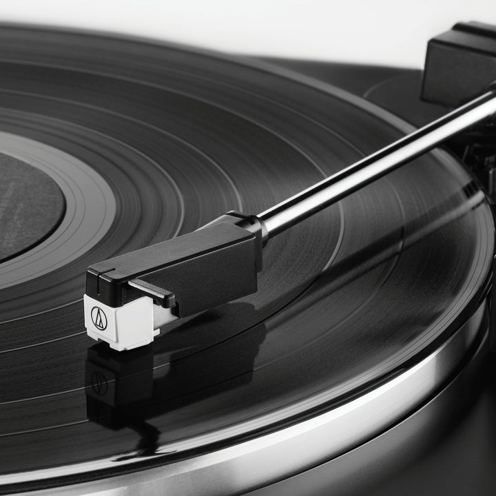 The Audio-Technica AT-LP60XBT Bluetooth turntable.