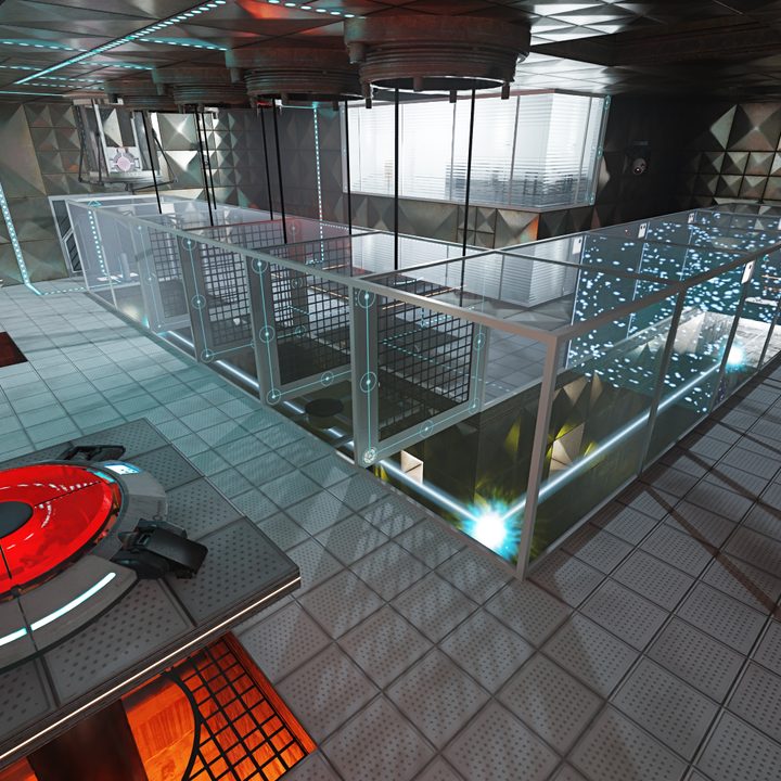 Screenshot of Portal: Prelude RTX.