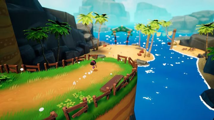 Koa runs on an island in Koa and the Five Pirates of Mara.