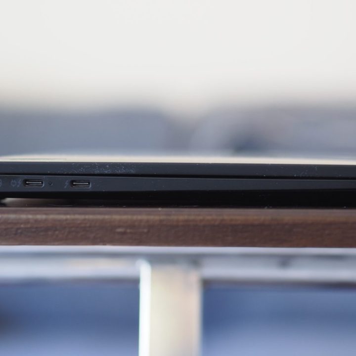 Lenovo ThinkPad X1 Nano Gen 3 left side showing ports.