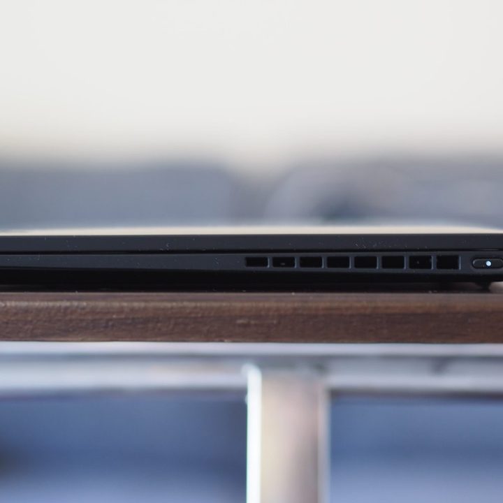 Lenovo ThinkPad X1 Nano Gen 3 right side showing vents.