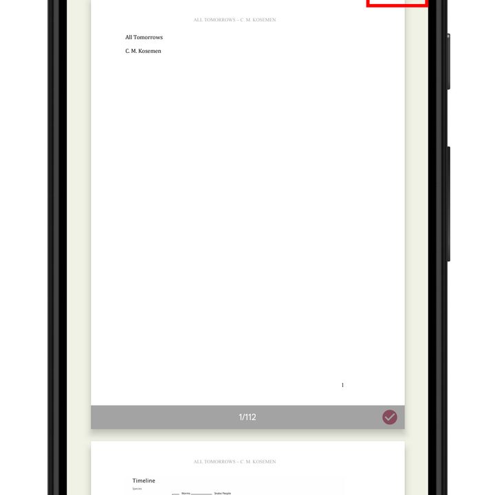 Finally hitting the Print button in Files.