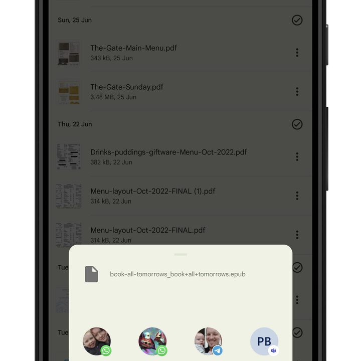 how to print from android printing email 2