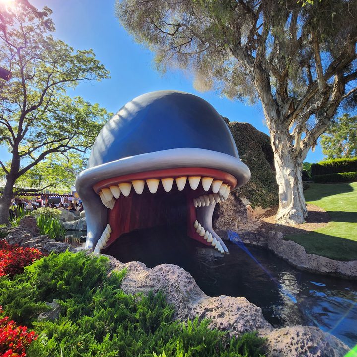 Monstro Storybook Canals at Disneyland taken with Samsung Galaxy Z Fold 4 ultrawide camera.