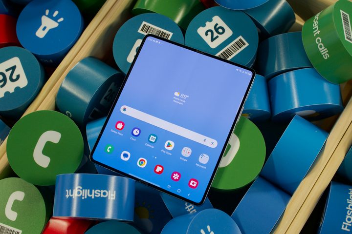 Main display on the Samsung Galaxy Z Fold 5.
