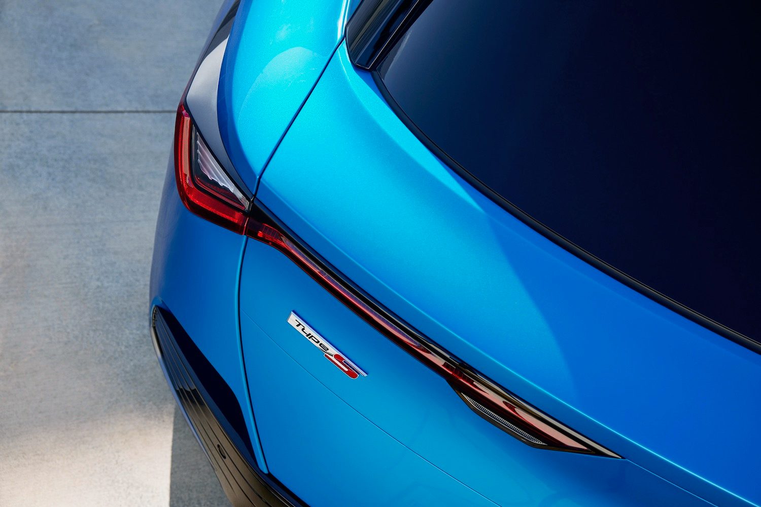 Type S badge on the 2024 Acura ZDX.