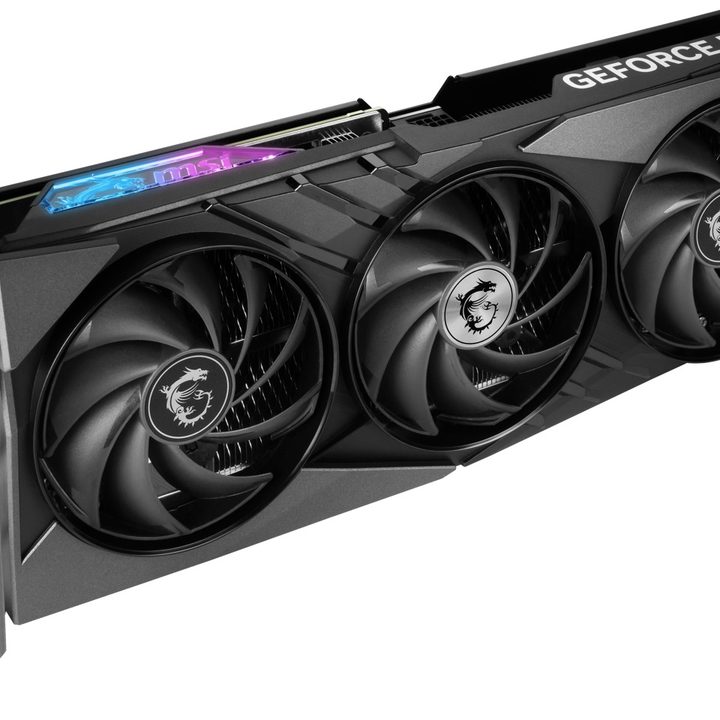 MSI Gaming X Slim RTX 4070 graphics card.
