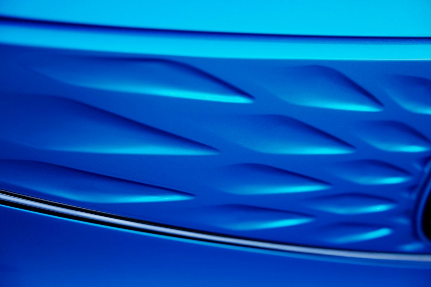 Grille detail of the 2024 Acura ZDX.