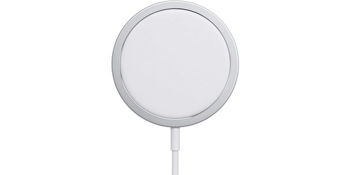 Apple MagSafe Wireless Charger on a white background.