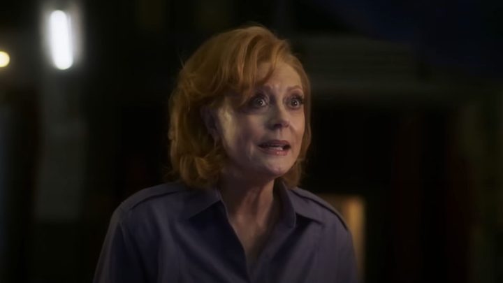 Susan Sarandon as Victoria Kord in Blue Beetle.
