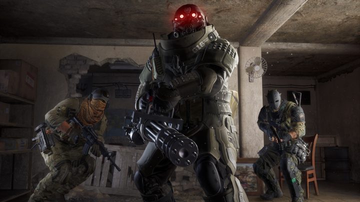 A powerful enemy appears in Crossfire Sierra Squad.