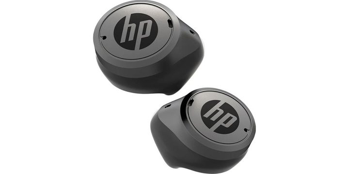 The HP Hearing Pro Self-Fitting OTC Hearing Aids on a white background.