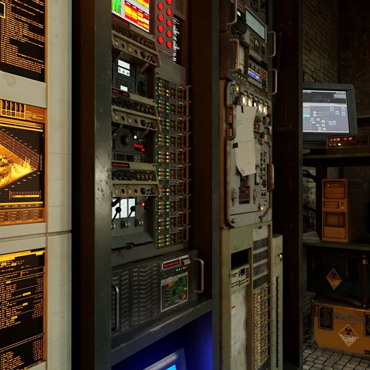 Servers in Half-Life 2 RTX.