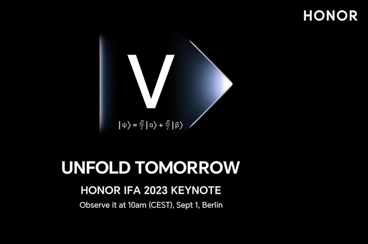 The invitation to Honor's IFA 2023 event.
