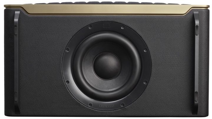 JBL Authentics 500 multiroom wireless smart speaker (bottom view).