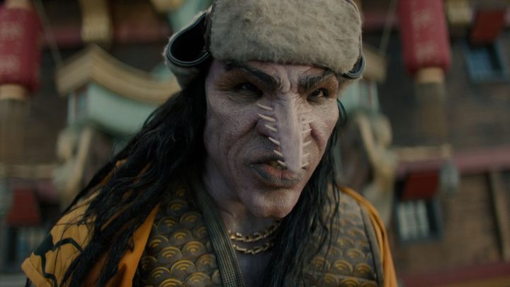 McKinley Belcher III as Arlong in Netflix's One Piece.