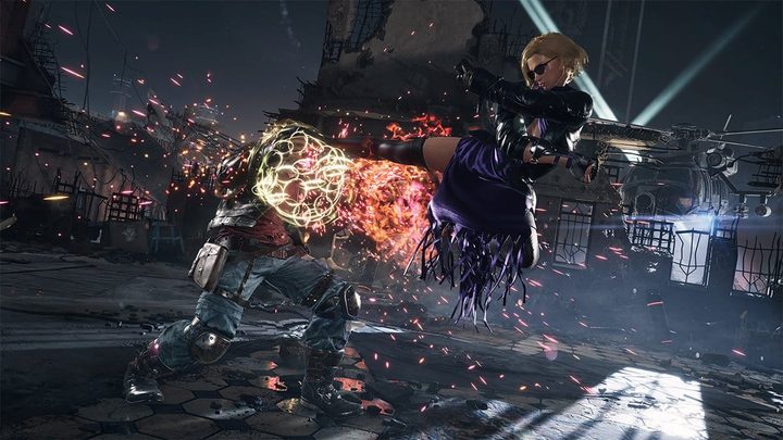 Nina Kicking Paul in Tekken 8.