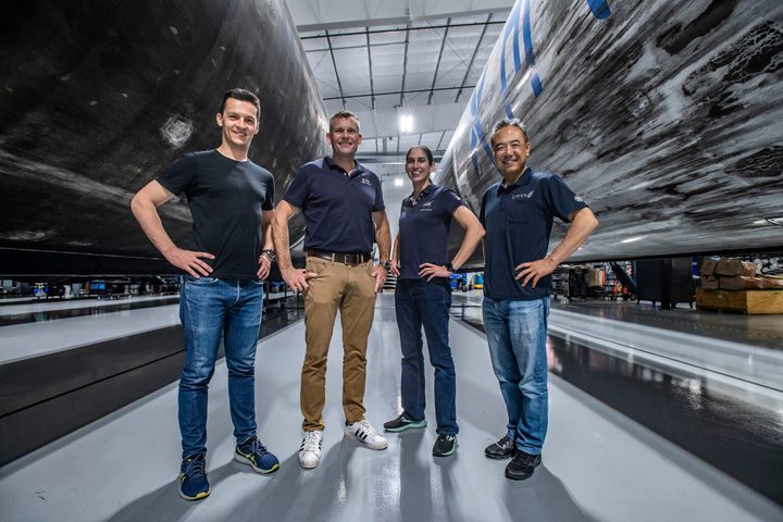 SpaceX's Crew-7 astronauts ahead of their flight to the space station.