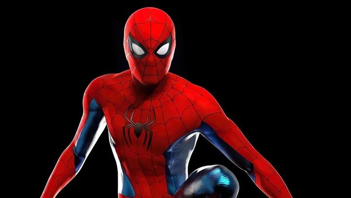 Spider-Man in his second homemade suit from "Spider-Man: No Way Home."