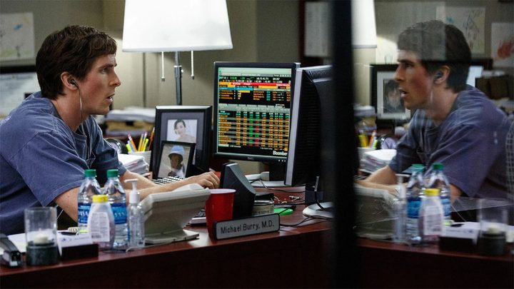 Christian Bale in The Big Short.