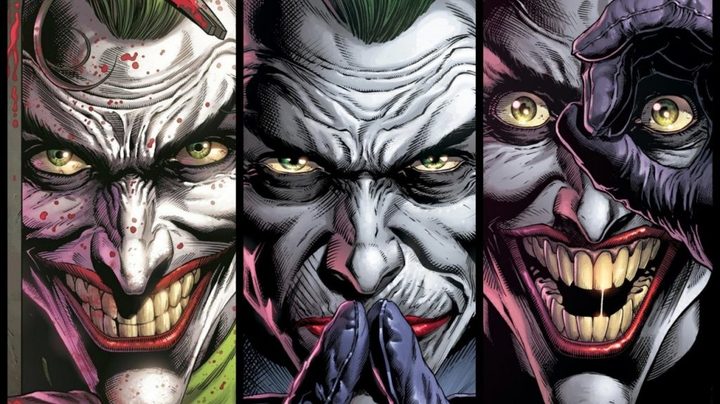 Cover of Three Jokers Graphic novel