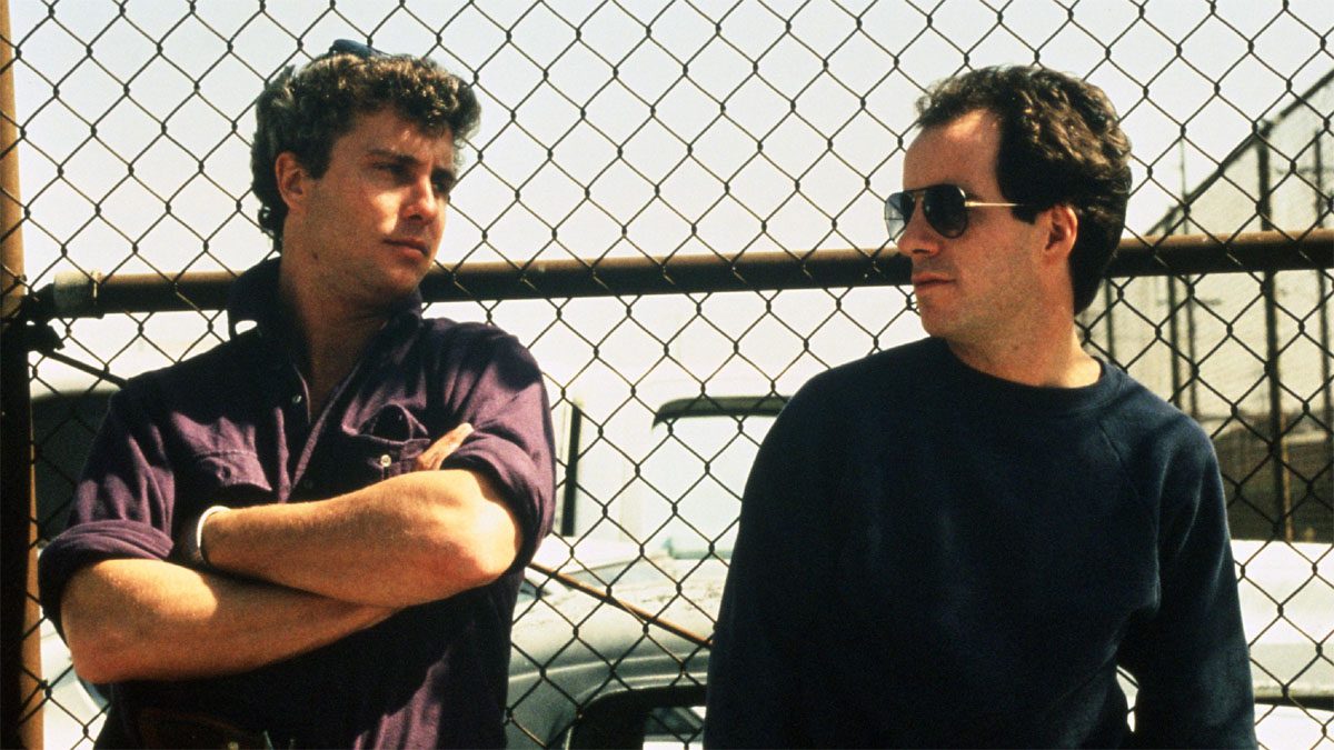 The cast of To Live and Die in L.A. 