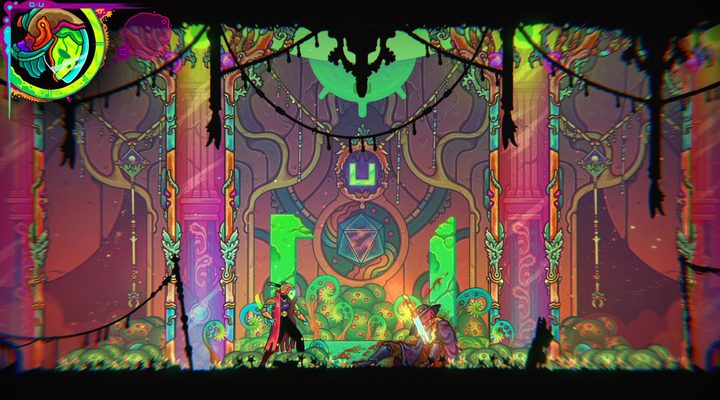 The player comes upon a sword in Ultros.