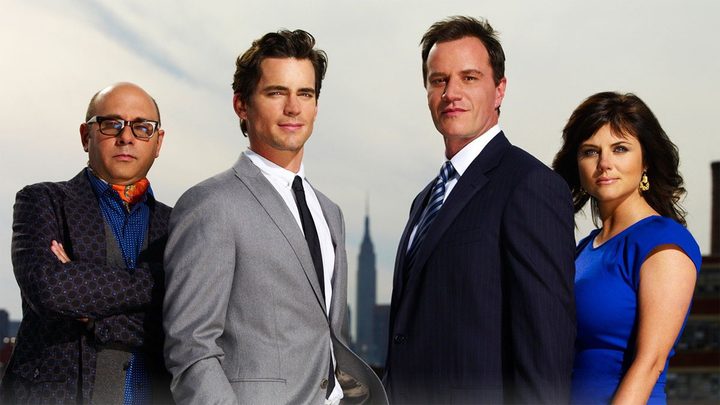 Matt Bomer and Tim DeKay in White Collar.