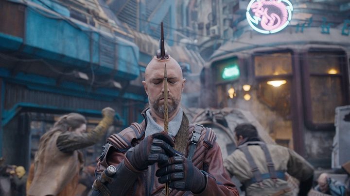 Sean Gunn in Guardians of the Galaxy Vol. 3.