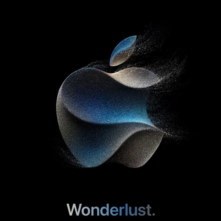 Invite for Apple's September 2023 event.