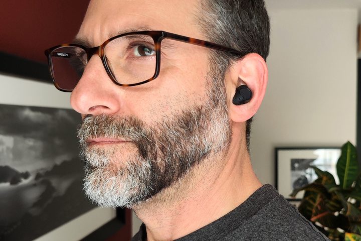 Simon Cohen wearing Baseus Bowie MA10.
