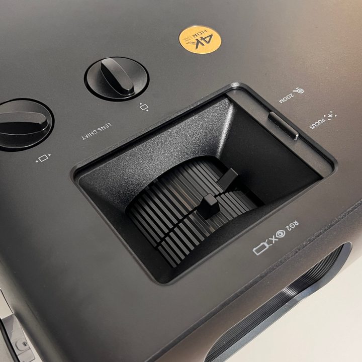 The top control panel of the BenQ HT4550i 4K projector.
