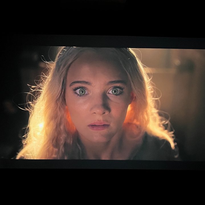 BenQ HT4550i projector review: The Witcher scene with Ciri.